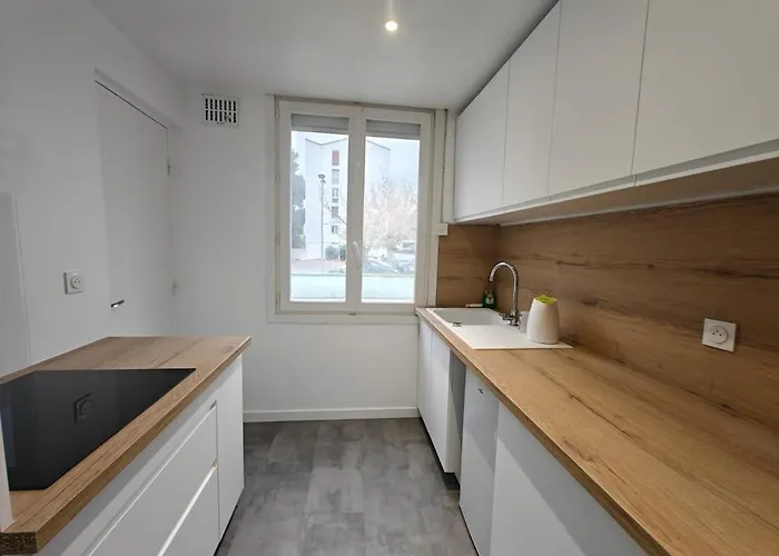 Apartament Cozy T3 & Parking - Moulin A Vent *